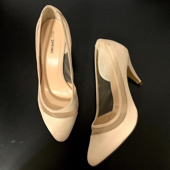 Call It Spring Nude Heels - Picture 3 of 9